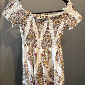 Show Me Your MuMu Floral Smocked Dress